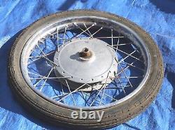 Yamaha Ym1- Oem Front Tire Rim Original Cracking Light