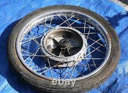 Yamaha Ym1- Oem Front Tire Rim Original Cracking Light