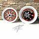 Yzf 330 Fat Tire White & Red Switchback Wheels 2004-2008 Yamaha Yzf R1