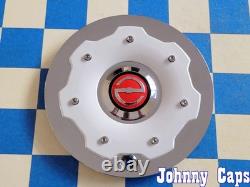 ZOE Wheels # C-D146-C. CHROME/WHITE Custom Wheel Center Cap 49 (QTY. 1)