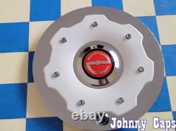 ZOE Wheels # C-D146-C. CHROME/WHITE Custom Wheel Center Cap 49 (QTY. 1)